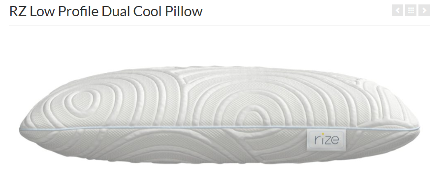 RZ Low Profile Dual Cool Pillow