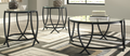 Terrapin Round Glass Top Set of 3