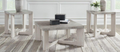 Greenwood / Sherwood Square Ashley Furniture Table sets of 3