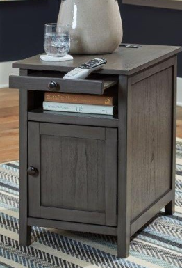 Claypool Chairside Tables with USB and Power plugs