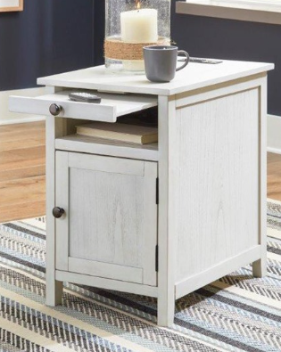 Claypool Chairside Tables with USB and Power plugs