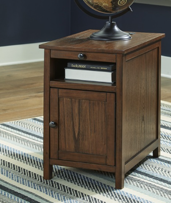 Claypool Chairside Tables with USB and Power plugs
