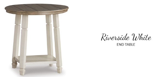 Riverside Round Wooden Tables set of 3