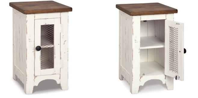 Westfield Whitewash Storage Tables