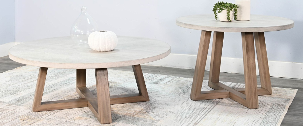 Rogan Light Grey Table Set