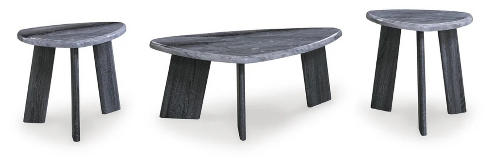 Gibson Grey/Black Table Set