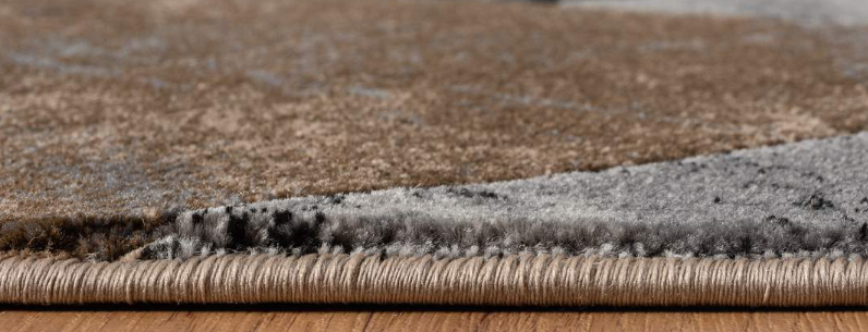 Alexia Collection Blue/Brown Rug