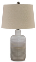 Marnina Taupe 2PC Lamp Set