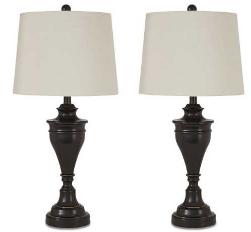Darlita Bronze Lamps 2 pc set