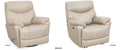 Madrid Leather Power or Swivel Recliner