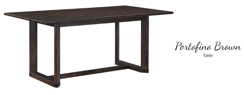 Portofino Brown Dining Set