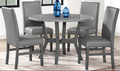 Shannon Grey Dining w/Marble Table Top