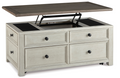 Brooklyn White Living Room Table Set