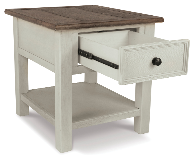 Brooklyn White Living Room Table Set