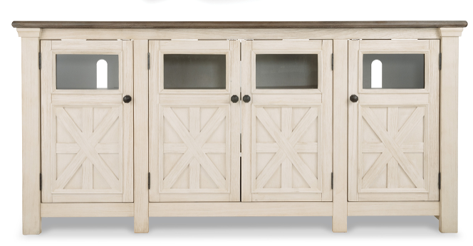 Brooklyn White Living Room Table Set