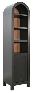 Slim DISPLAY CABINET W/DOOR ARCHES