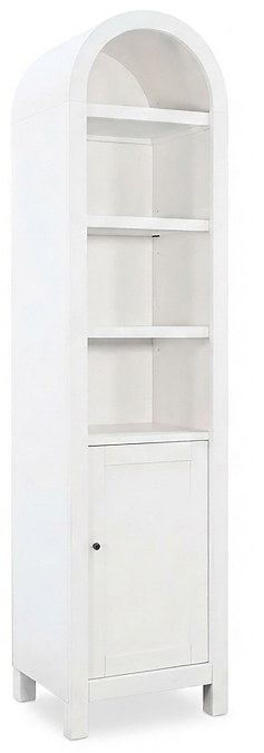 Slim DISPLAY CABINET W/DOOR ARCHES