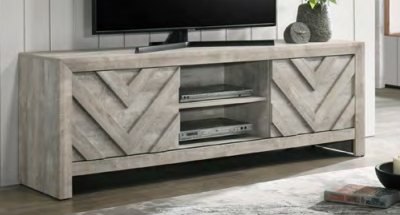 Valorie White or Grey 72" TV Stand