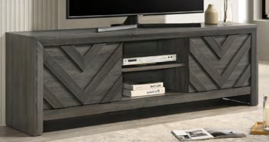 Valorie White or Grey 72" TV Stand