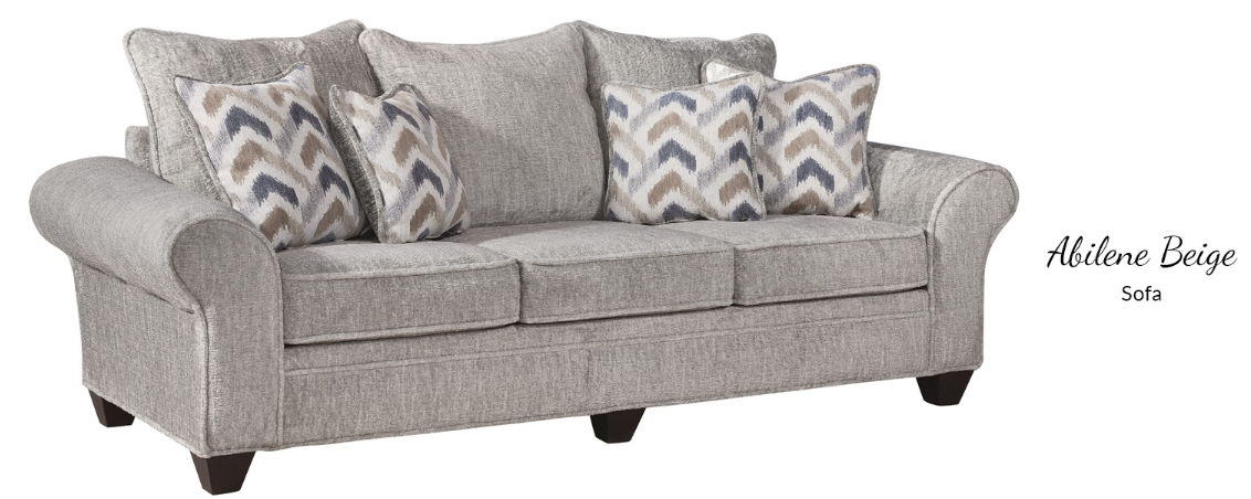 Abilene Beige Living Room Set