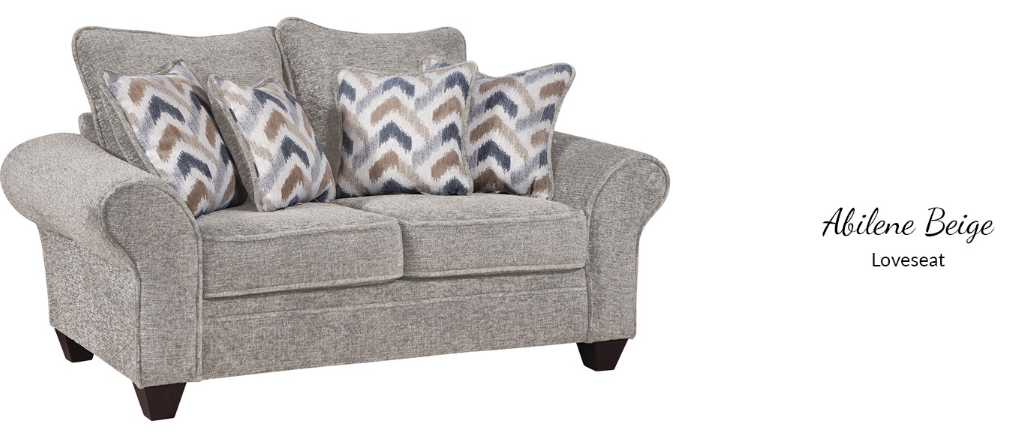 Abilene Beige Living Room Set