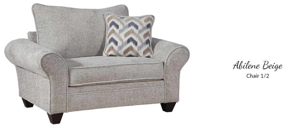 Abilene Beige Living Room Set