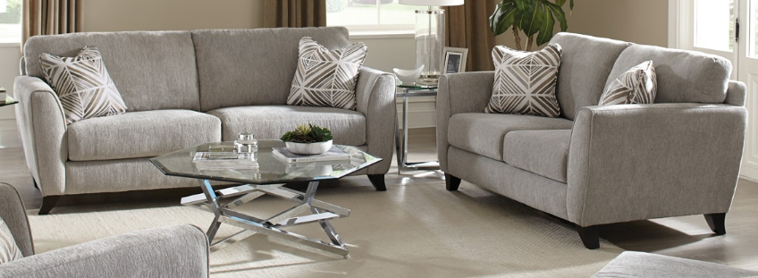 Alyssa Pebble Living Room Set
