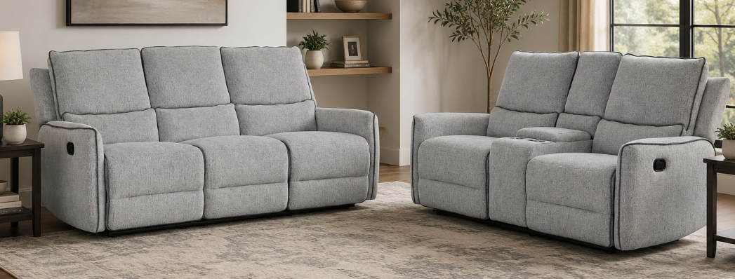 Carver Tan Reclining Set