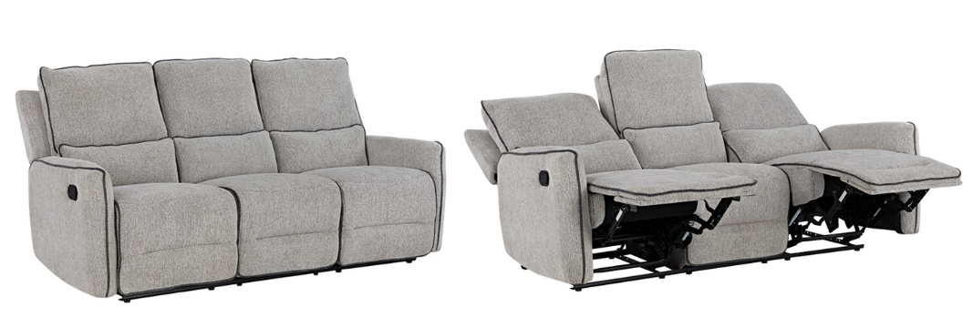 Carver Tan Reclining Set