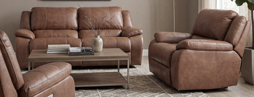 Branson Cigar Reclining Set