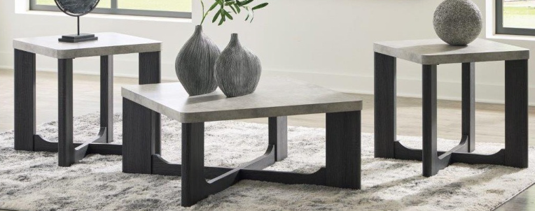 Greenwood / Sherwood Square Ashley Furniture Table sets of 3