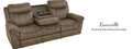 Knoxville Brown Reclining Set