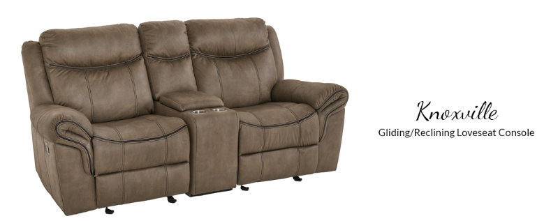 Knoxville Brown Reclining Set